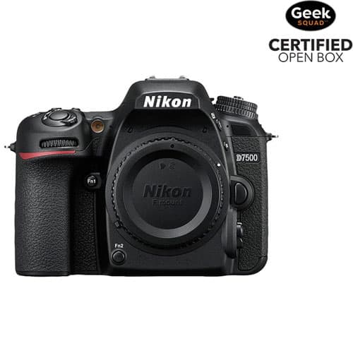 Open Box - Nikon D7500 DSLR Camera (Body Only)