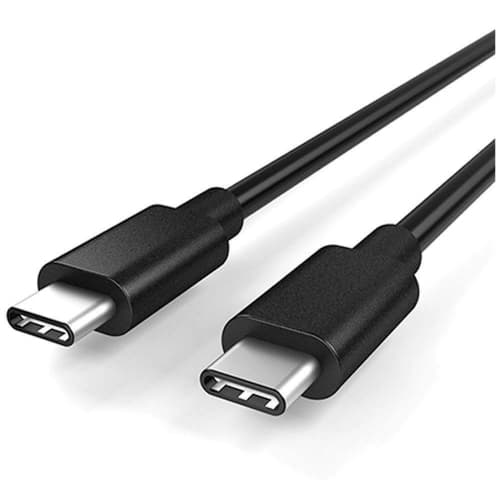 (3Ft/1M) USB 3.1 Type USB C to USB C Fast Sync Charger Data Cable Cord for iPhone iPad Samsung LG Google, Black