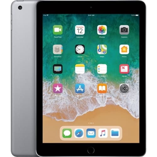 Refurbished (Good) - Apple iPad 9.7" 32GB with Wi-Fi (5th Generation) - Space Gray