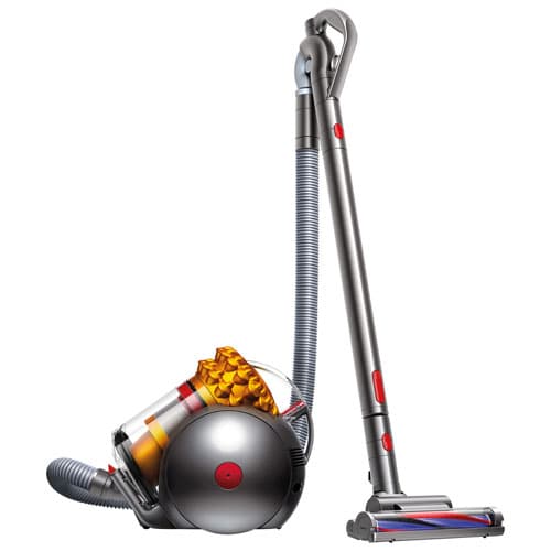 Dyson Big Ball Turbinehead Bagless Canister Vacuum for Multi-Surface with Ball Technology, HEPA, Self-Righting - Yellow/Iron