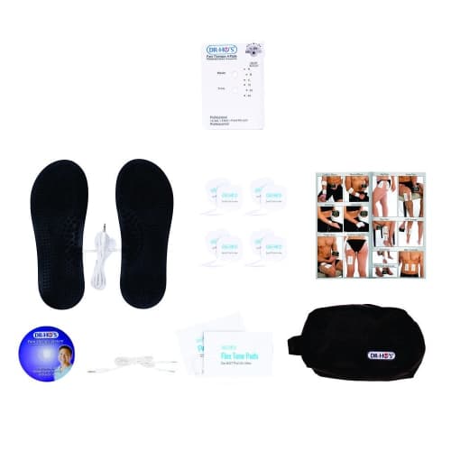 DR-HO'S Pain Therapy System 4-Pad - Essential Package - includes The Pain Therapy System 4-Pad, 8 Regular Body Pads, 2 Large Body Pads, Travel Foot Therapy Pads and more!