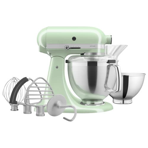 KitchenAid Artisan Tilt-Head Stand Mixer with Premium Accessory Pack - 5Qt - 325-Watt - Pistachio