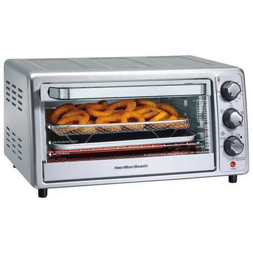 Hamilton Beach Sure-Crisp Air Fryer Toaster Oven - 19.8L / 20.9 Qt - Stainless Steel
