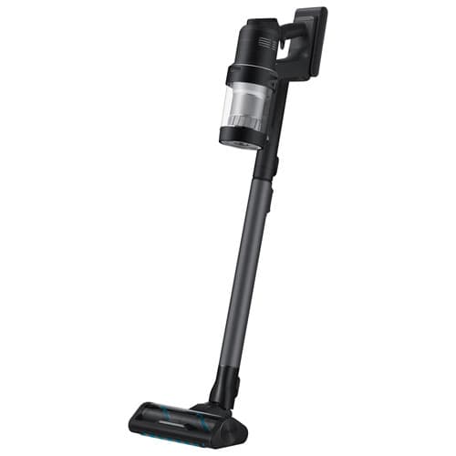 Samsung Bespoke Jet AI Cordless Bagless Stick Vacuum for Multi-Surface with Auto-Emptying Clean Station, 280W, 100 min - Satin Black