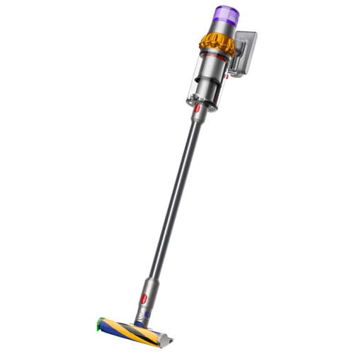 Dyson V15 Detect Cordless Bagless Stick Vacuum for Pet Hair with 60 min Runtime, Fluffy Optic & Digital Motorbar - Yellow/Nickel