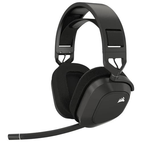 Corsair HS80 Max Wireless Gaming Headset for PC / PS4 / PS5 / Nintendo Switch - Steel Grey
