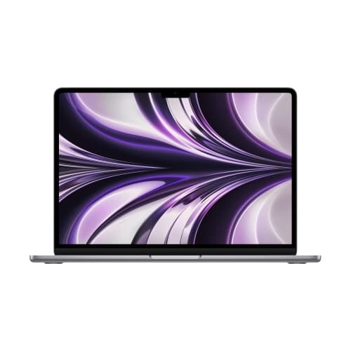 (Open Box - Excellent) Macbook Air 13.6-inch (8GPU, Space Gray) 3.5Ghz 8-Core M2 (2022) Laptop 256 GB Flash HD & 8GB RAM-Mac OS (Refurbished, 1 Yr Warranty)