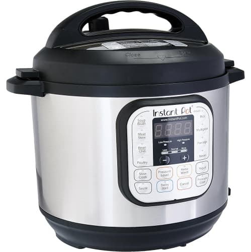 Instant Pot Duo 7-in-1 Electric Pressure Cooker, Slow Cooker, Rice Cooker, Steamer, Saute, Yogurt Maker, Warmer & Sterilizer, Includes App