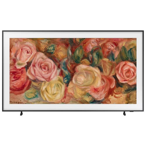 Samsung The Frame 65" LS03D 4K UHD HDR QLED 120Hz Dolby Atmos Matte Display Tizen Smart TV (QN65LS03DAFXZC) - 2024 - Great for Gaming