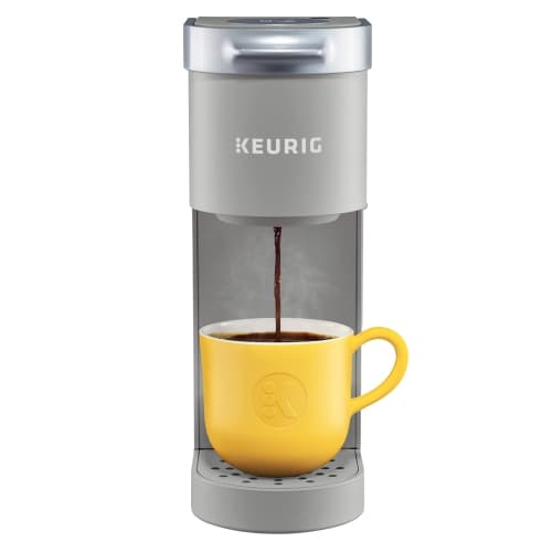 Strak K-Mini Single Serve K-Cup Pod Coffee Maker, Featuring An Ultra-sleek Design, Studio Gray