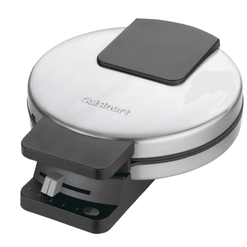 Cuisinart Round, Non-Stick Waffle Maker, Stainless Steel