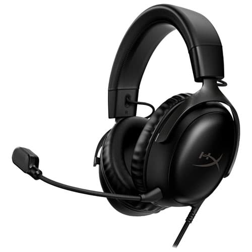 HyperX Cloud III Wired Gaming Headset for Xbox Series X|S / Xbox One / PC / PS4 / PS5 / Nintendo Switch - Black