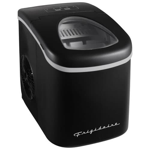 Frigidaire 26 lb. Freestanding Ice Maker (EFIC128-BLACK-6COM) - Black