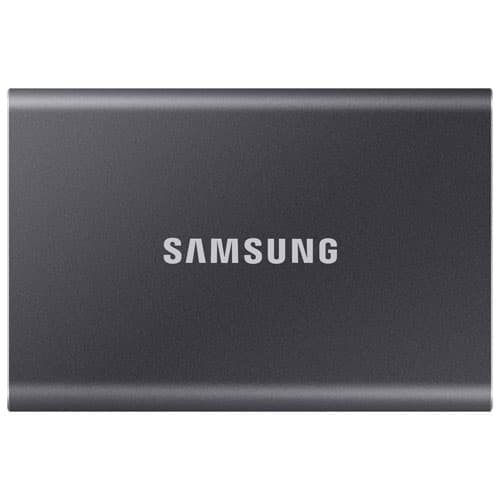 Samsung T7 4TB USB 3.2 External Solid State Drive (MU-PC4T0T/AM) - Black
