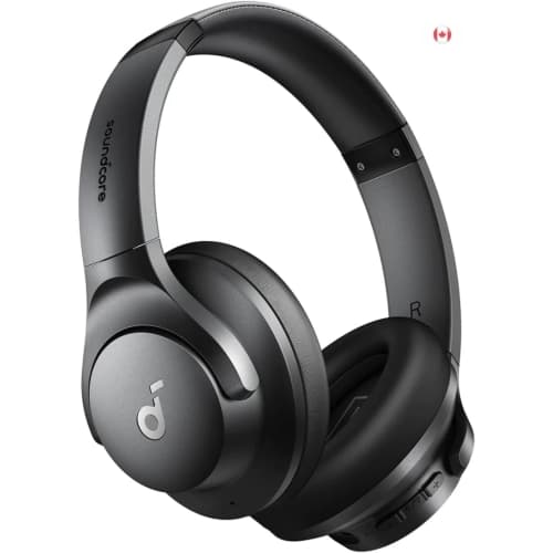 Soundcore Q20i Hybrid Active Noise Cancelling Headphones – Wireless Bluetooth, 40H ANC Playtime, Hi-Res Audio, Big Bass, Customizable App, Transparency Mode, Perfect for Travel