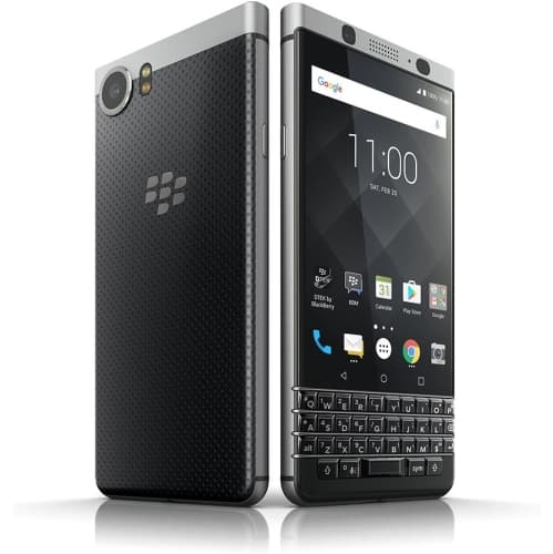 Open Box - BlackBerry KEYone (Silver) Unlocked Android Smartphone 4G LTE, 3+32GB