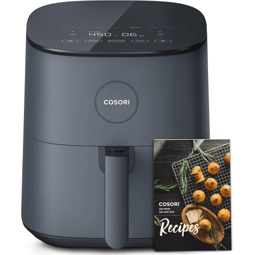 COSORI Air Fryer 5Qt(4.7L), 9-In-1 Less Oil Airfryer Oven, UP to 450℉, Quiet Operation, 30 Exclusive Recipes, Nonstick Basket, Compact, Dishwasher Safe