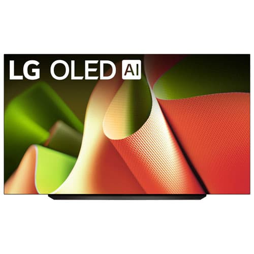 LG 83" B4 Series 4K UHD HDR Dolby Vision OLED 120Hz Dolby Atmos webOS Smart TV (OLED83B4PUA) - 2024 - Great for Movies & Gaming