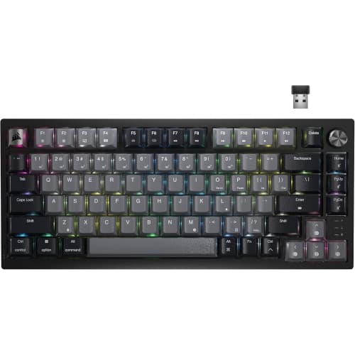 Corsair K65 Plus Wireless Mechanical MLX Red 75% Gaming Keyboard