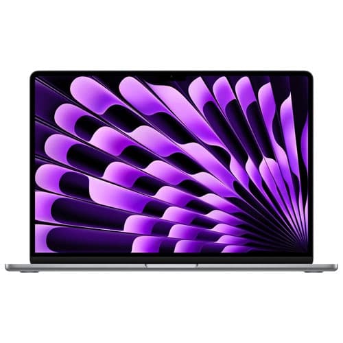 Open Box - Apple MacBook Air 15.3" w/ Touch ID (Fall 2024) - Space Grey (Apple M3 / 16GB RAM / 256GB SSD) - English