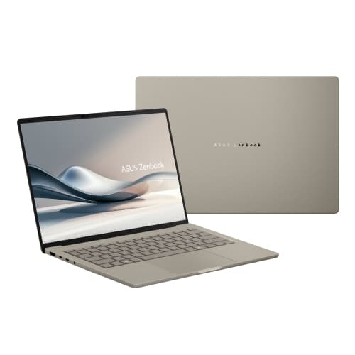 ASUS Zenbook A14 Copilot+ PC; Thin & Light Laptop (14” FHD Display / Snapdragon X / Up To 32 Hours Battery Life / 16GB / 512GB SSD / Windows 11 Home / UX3407QA-DS52-CA)