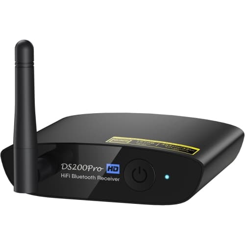 1Mii DS200Pro HiFi Bluetooth 5.3 Music Receiver for Home Stereo with LDAC, Bluetooth Audio Adapter with Audiophile DAC, aptX HD, RCA Optical Output for AV Receiver, Home Stereo