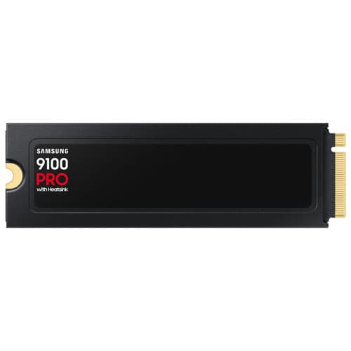 Samsung 9100 Pro 2TB NVMe PCI-e Internal Hard Drive with Heatsink (MZ-VAP2T0CW)