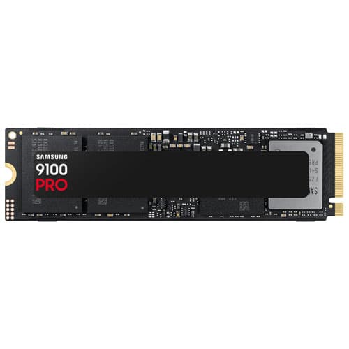Samsung 9100 Pro 2TB NVMe PCI-e Internal Solid State Drive (MZ-VAP2T0B/AM) - Black