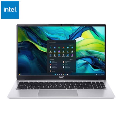 Acer Aspire Lite 15.6" Laptop w/ 1 year of Microsoft 365 - Silver (Intel N4500/4GB RAM/128GB eMMC/Windows 11 S)