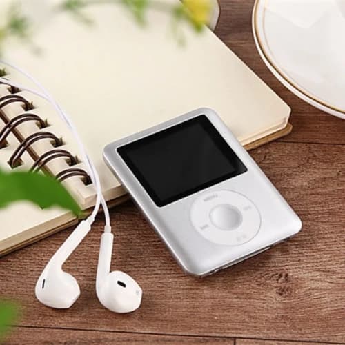 128GB Portable MP3 Player,Small and mini,Supports Speaker/Recording/E-book Reading,Ultra-thin MP3/MP4 music Player, Suitable for Entertainment/Study/Sport,includes wired headphones
