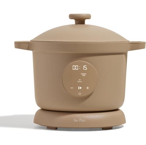 Our Place Dream Cooker | 5.6 L. Multicooker | 4 Versatile Modes | Pressure Cook, Slow Cook, Sear & Saute, Keep Warm | Hands-Free Steam Release | Tailored Control Panel | Steam