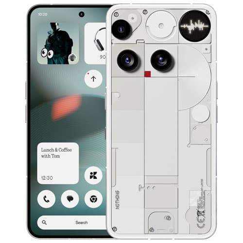 Nothing Phone (3) 256GB - White - Unlocked - Only at Best Buy