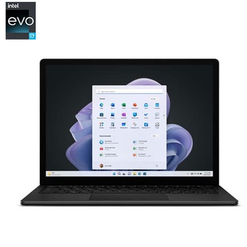 Refurbished (Excellent) - Microsoft Surface Laptop 5 Touchscreen 13.5" - Black (Intel Evo i7-1255U/512GB SSD/16GB RAM/Windows 11) - En