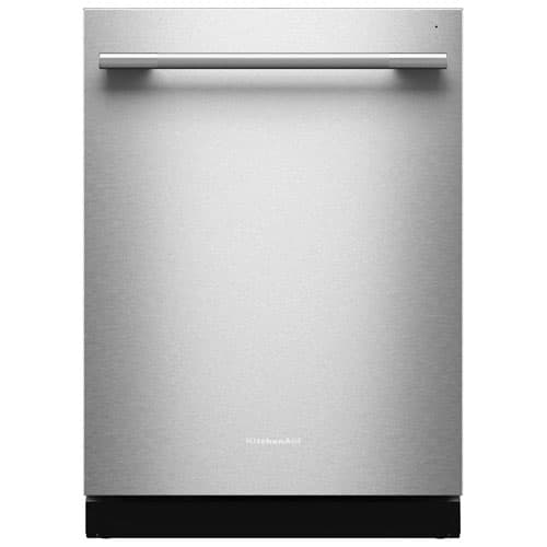 KitchenAid 24" 41dB Top-Control Pro Dry 40+ Total Wash Jets Dishwasher with Third Rack (KDTS324SPS) - PrintShield Stainless Steel