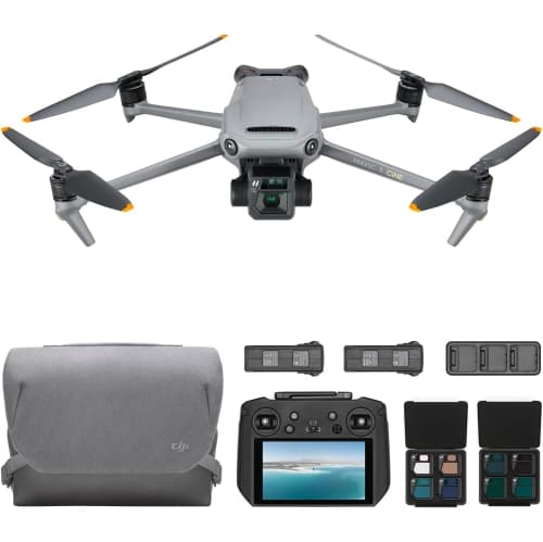 DJI Mavic 3 Cine Premium Combo - Camera Drone with 4/3 CMOS Hasselblad Camera, 5.1K Video, Omnidirectional Obstacle Sensing, 46-Min Flight