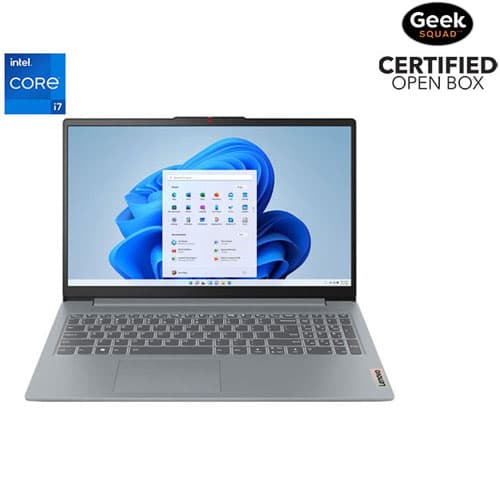 Open Box - Lenovo IdeaPad Slim 3i 15.6" Laptop - Arctic Grey (Intel Core i7-1355U/16GB RAM/512GB SSD/Windows 11)
