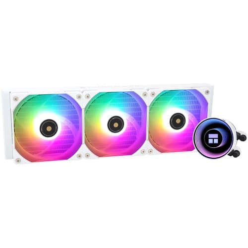 Frozen Notte 360 White ARGB Water Cooling CPU Cooler, 360 CPU Cooler Specifications, 3×120mm PWM Fans, S-FDB V2 Bearings, Suitable for AMD/AM4, Intel LGA 1700/1150/1151/1200/2011