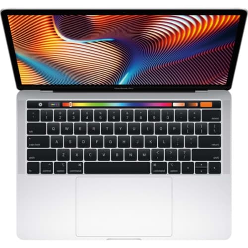 Apple MacBook Pro w/ Touch Bar 13.3" - Silver (Intel Core i7 2.8GHz/512GB SSD/16GB RAM) - EN (2019 Model) - Refurbished (Excellent)