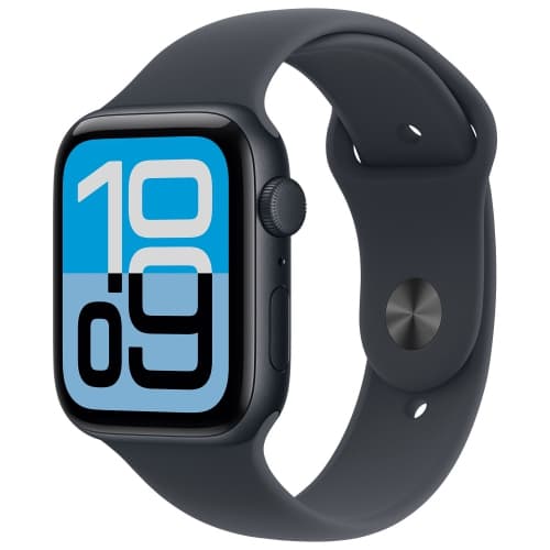 Open Box - Apple Watch SE 3 (GPS) 40mm Midnight Aluminum Case with Midnight Sport Band - Small/Medium