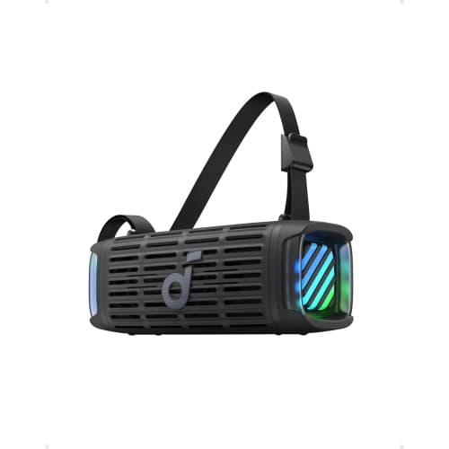 Soundcore Boom 3i Compact Outdoor Portable Speaker-Black