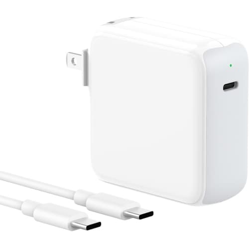 70W USB C Charger Compatible with MacBook Air 13/15 inch (2018-2025) and Pro 13/14/15/16 inch (2016-2024), Includes 6.6ft/2M Type C Cable