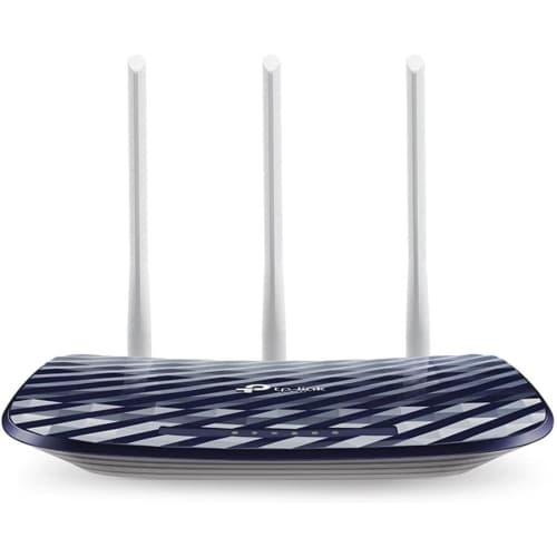 Wireless Dual Band Router, 2.4GHz 300Mbps + 5GHz 433Mbps, 3 External Antennas