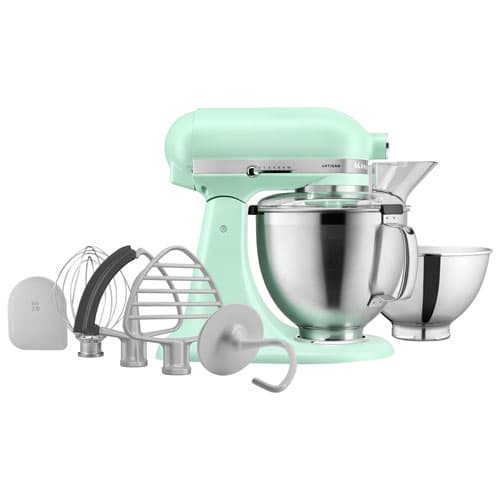 KitchenAid Artisan Tilt-Head Stand Mixer w/ Accessory Pack -5Qt-325-Watt- Spearmint - Colour of the Years