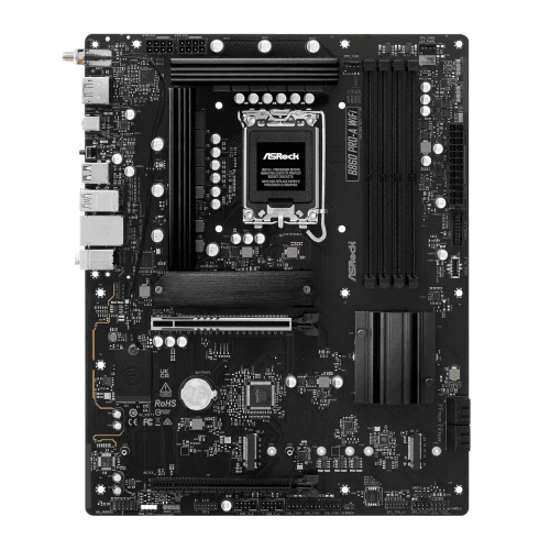 Refurbished (Good) ASRock B860 Pro A WiFi 6E Intel Core Ultra DDR5 8666 MHz 256GB M.2 LGA1851 ATX Motherboard BIOS Flashback SATA3 6.0 Gb/s PCIe 5.0
