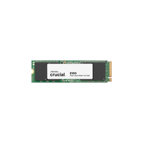 Crucial E100 SSD 480GB M.2 NVMe PCIe Gen4 Internal SSD, Up to 4,700MB/s, Laptop & Desktop Compatible - CT480E100SSD8