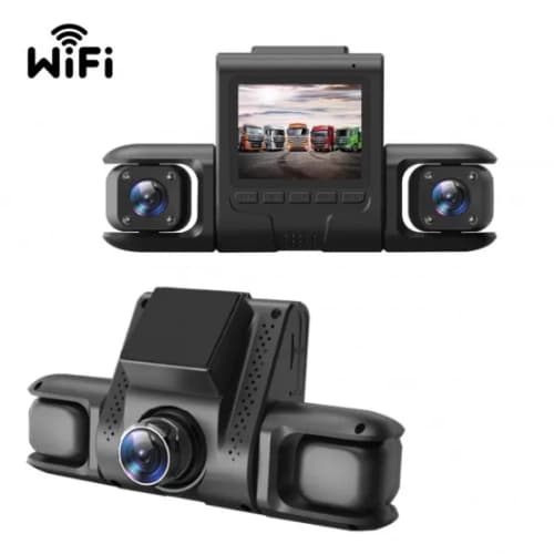 INF Y13 HD Night Vision Quad Lens Dash Cam with WiFi & 32GB TF Card - Quad Channel Recording