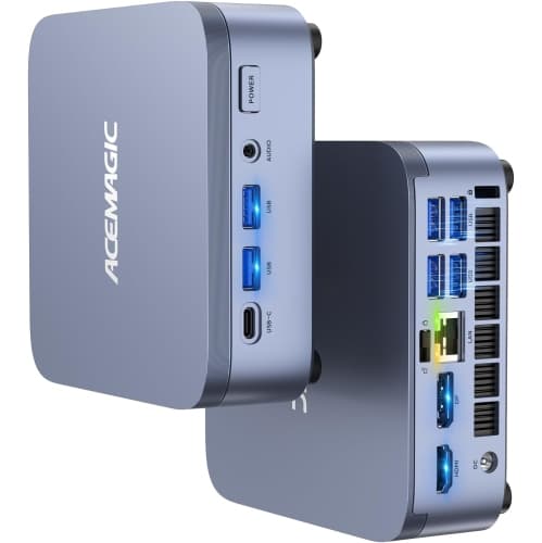 ACEMAGIC - M5 - Mini Gaming PC - Intel Core 14650HX (16C/24T Up to 5.2Ghz) - Windows 11 Pro - 32GB RAM 1TB SSD - USB-C/ HDMI/DP/WiFi6E/BT5.2-desktop computer