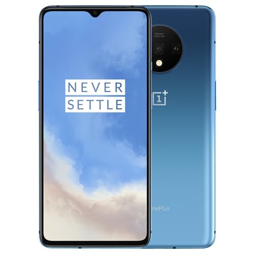 Refurbished (Fair) - OnePlus 7T 128GB Smartphone - Glacier Blue – Unlocked