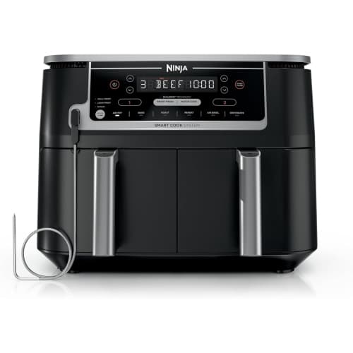Ninja Foodi 10 Quart 6-in-1 Dual Zone Smart XL Air Fryer - Black (DZ550)