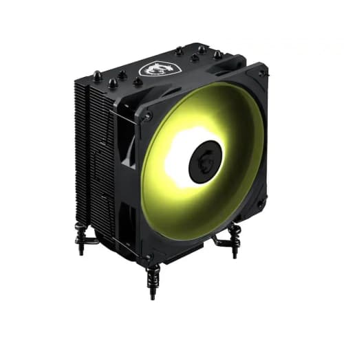 MSI - MAG COREFROZR AA13 Air CPU Cooler, Single 120mm PWN Fans, lighting controlled by software - ARGB